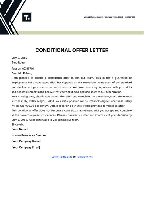 Type of Offer Letters What is Conditional & Unconditional? Leverage Edu