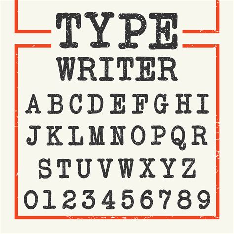Type writer font. Things To Know About Type writer font. 