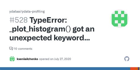 TypeError: histogram() got an unexpected keyword argument …