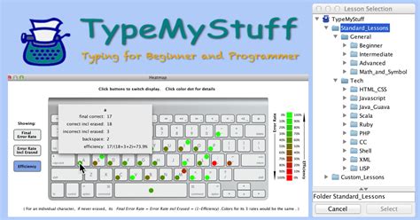 TypeMyStuff Tutorial V1.1 Typing Training Tool for Beginner