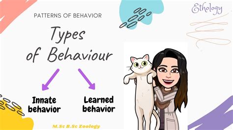 Types/Patterns of behavior Innate/Stereotyped Behavior & Learnt