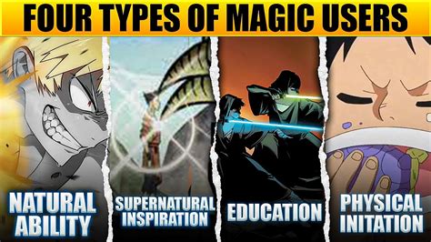 Types Of Magic Users