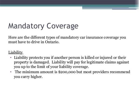 Types of Car Insurance: Mandatory and Optional …