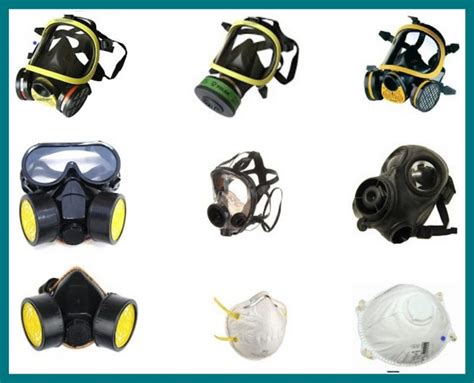 Types of RPE - Respiratory protective equipment (RPE)