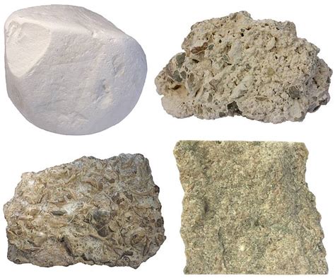 Calcium carbonate is found naturally in limestone close li