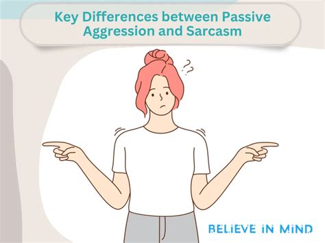 Types of sarcasm.  Passive Aggression.  There is no relationship between iro...