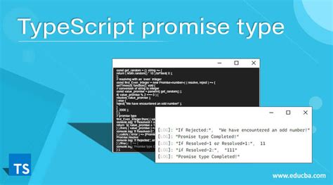 Typescript promise multiple types.  Jun 6, 2022 · I've been having trouble using type assertio...