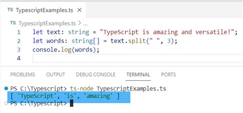 Typescript split string and get last.  Jul 19, 2024 · The TypeScript split () method divide...