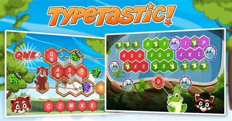 TypeTastic games have a new educational point of view: Play your way into typing! See the Keyboard in a New Way! Fun Typing Practice! Search for Free Typing Games both for Kids and Adults Most Played 4.1 3.7 3.7 Today's Selection 3.7 3.9 3.7 3.5 3.5 4 3.7 2.8 3.7 Most Liked 4.4 4.1 . 