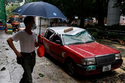 Typhoon Saola makes landfall in southern China but appears to cause only light damage