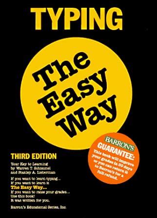 Read Online Typing The Easy Way By Warren T Schimmel