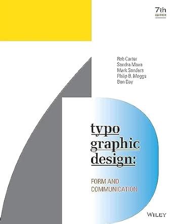 Typographic Design Education Typographic Design Form and