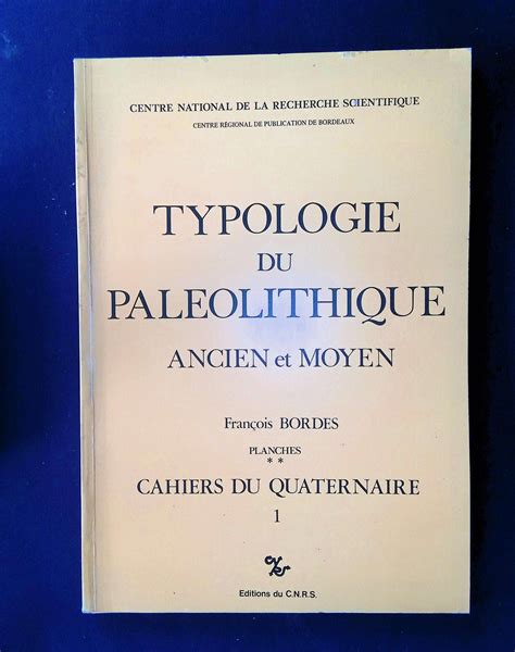 Typologie du paleolithique ancien et moyen. - Understanding psychology study guide 4th edition.