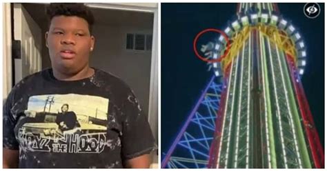 Tyre Sampson died on March 24, 2022, after falling out of his seat on the 400-foot-tall ride at Icon Park in Orlando, where he was visiting with his football team for spring break. He fell at.... 