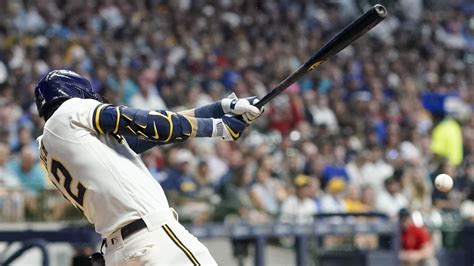Tyrone Taylor delivers a go-ahead RBI single in 5-run 6th as Brewers beat Twins 7-3