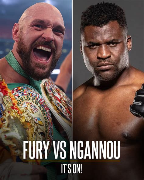 Tyson Fury and Francis Ngannou will fight in Saudi Arabia in October