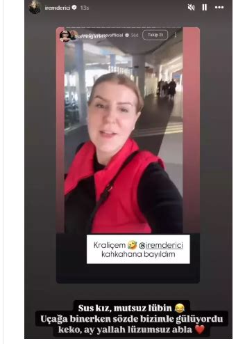 Uçakta karşılaşan Sevda Türküsev ile İrem  Sözcü . 