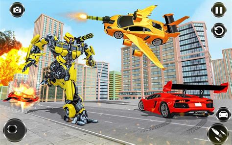 Uçan Robot araba # 1 Süper araba robota dönüşüyor  Yandex.