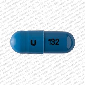 U 132 pill. Enter the imprint code that appears on the pill. Example: L484; Select the the pill color (optional). Select the shape (optional). Alternatively, search by drug name or NDC code using the fields above. Tip: Search for the imprint first, then refine by color and/or shape if you have too many results. 