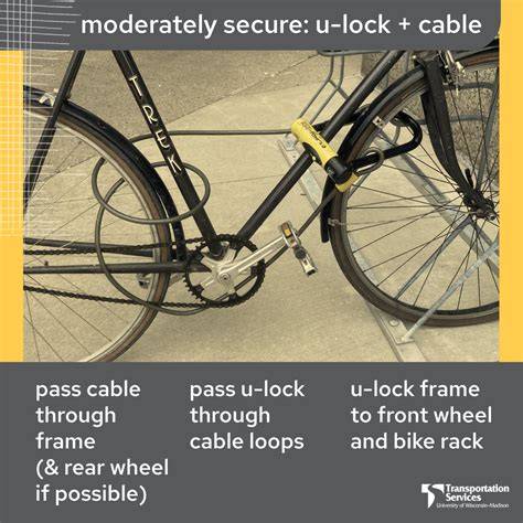 U Lock with Cable | Bike Security & Protection - Target - raincitystudios.com