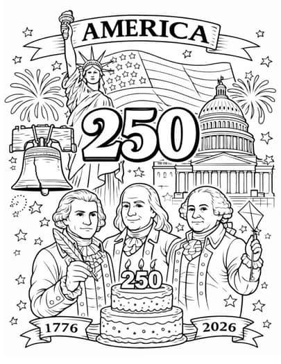 U S History Coloring Pages
