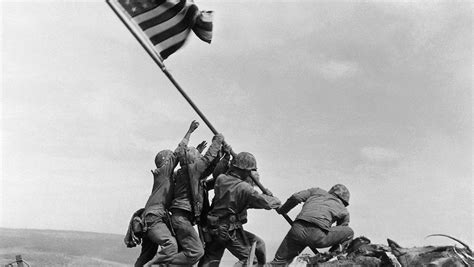 U S Marines on Iwo Jima