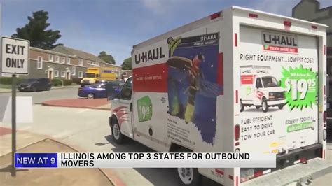 U-Haul: Illinois among top states for outbound movers in 2023