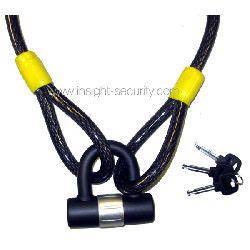 U-Lock with 12 x 2100mm security cable pack- Insight Security - raincitystudios.com