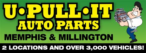 U-pull-it millington. U-Pull-It Memphis is located at 1515 N Watkins St in Memphis, Tennessee 38108. U-Pull-It Memphis can be contacted via phone at 901-726-1561 for pricing, hours and directions. Contact Info. 901-726-1561; Products. WE PAY CASH FOR CARS; Services. HABLAMOS ESPANOL; ONLINE INVENTORY; Payment Methods. 