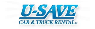U-save car and truck rental. 735 reviews and 74 photos of U-Save Car & Truck Rental "Well, this is a great example of you get what you pay for. I picked this place because it was $30 cheaper (for a three day rental). The car I got was an upgrade (I picked a compact and got a standard). However, the car was extremely dirty (food and stains EVERYWHERE), bald tires and an engine that … 