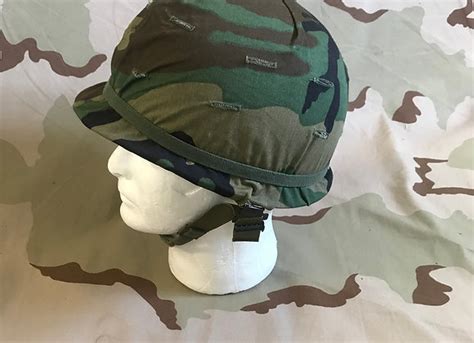 U.S Marine m1 steelpot helmet 1984 size medium eBay