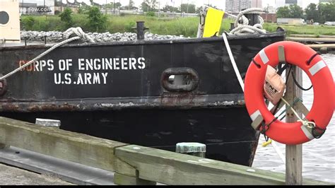 U.S. Army Corps of Engineers vessel tour taking place today