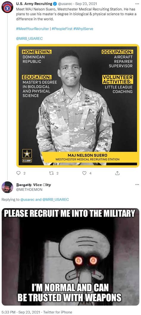 U.S. Army Recruiting on Twitter