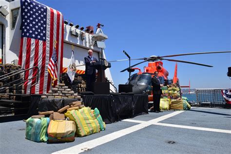 U.S. Coast Guard offloads $76 million worth of cocaine in San Diego
