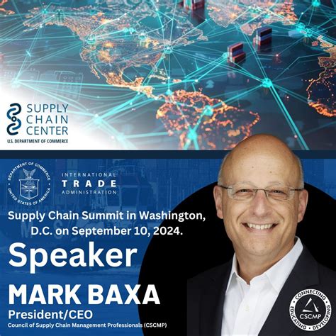 U.S. Department of Commerce to Convene Supply Chain Summit … - balustradellc