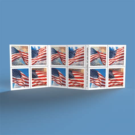 U.S. Flags 2024 Stamps - balustradellc