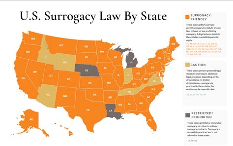 U.S. Surrogacy Law By State - The Surrogacy … - balustradellc