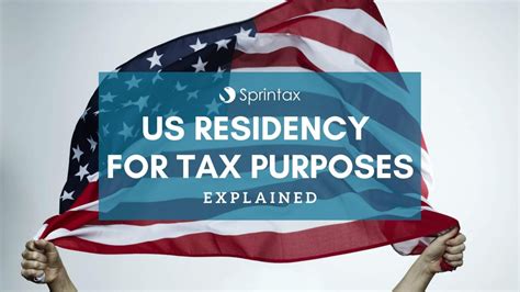 U.S. Tax Residency & The Tax Treaty Tie-Breaker