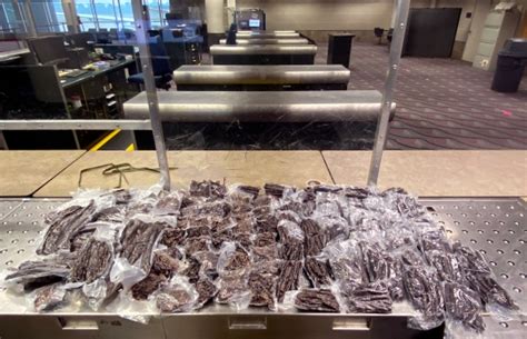 U.S. customs seizes 83 pounds of beef jerky at MSP