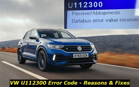 U1123 code vw.  I had a similar error on my S4 when I changed and coded a...