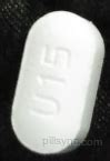 U15 pill white. Pill Identifier results for "u 15 White". Search by imprint, shape, color or drug name. ... Results 1 - 18 of 28 for "u 15 White" Sort by. Results per page. U15 . Acetaminophen and Oxycodone Hydrochloride Strength 325 mg / 5 mg Imprint U15 … 