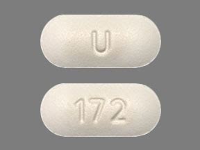 U17 white pills. "u 17" Pill Images. The following drug pill images match your search criteria. Search Results; Search Again; Results 1 ... U17 . Acetaminophen and Oxycodone Hydrochloride Strength 325 mg / 10 mg Imprint U17 Color White Shape Capsule-shape View details. U 17. Irbesartan Strength 300 mg Imprint U 17 Color White Shape Oval View details. 1 / 2. LU ... 