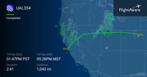 UA354 (UAL354) United Flight Tracking and History 09-Apr-2024 …