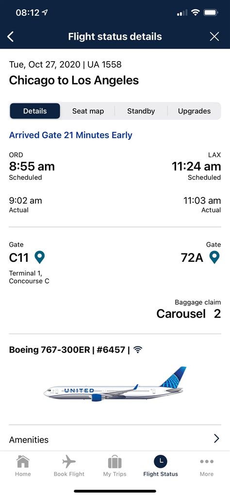 UA5329 Flight Status United Airlines: Savannah to Chicago …