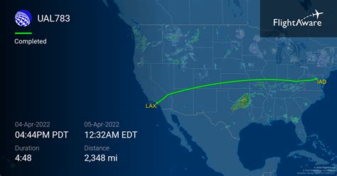 UA783 (UAL783) United Flight Tracking and History