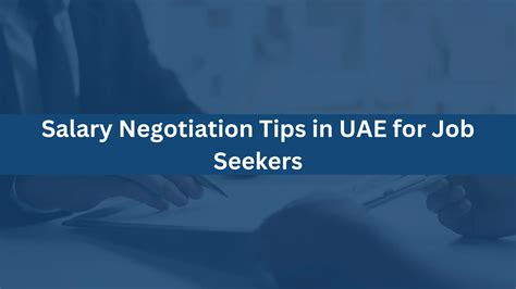 UAE Salary Negotiation Tips: Know Your Worth - balustradellc