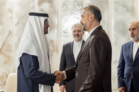 UAE leader welcomes Iranian foreign minister in latest softening of Persian Gulf tensions