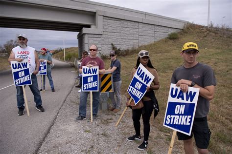 UAW escalates strike against lone holdout GM after landing tentative pacts with Stellantis and Ford