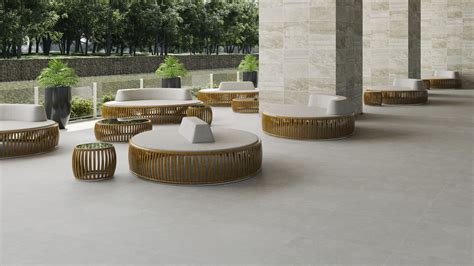 Ubin Granit Big Size untuk Semi Outdoor Lounge - balustradellc