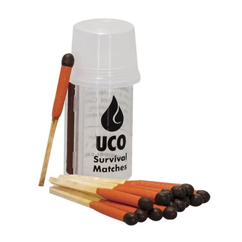 UCO Windproof and Waterproof Survival Matches with … - balustradellc